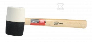 M otek Gumowy 450g Trzonek Drewniany Bia o czarny MN 31 216 Hurtownia 